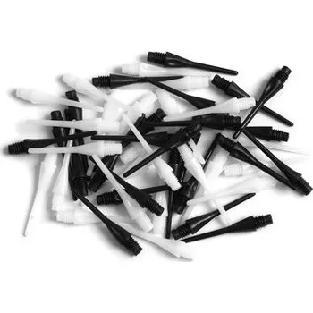 Příslušenství pro šipky Hroty Harrows Dimple soft 1/4 30ks blistr pack - black