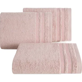 FROTÉ RUČNÍK ALLY 70X140 CM PUDROVÁ