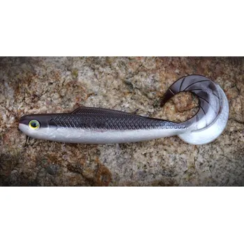 Umělá nástraha Twister REDBASS KIXTER XX - 155 mm - BROWN/SILVER