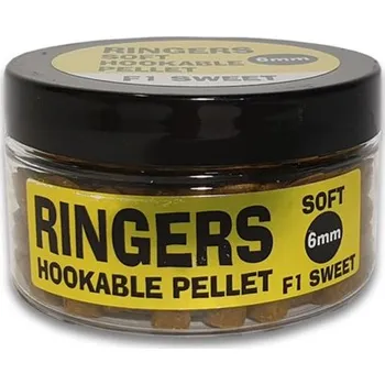 RINGERBAITS LTD Ringers - Měkčené pelety Soft Hook pellets Velikost: 6 mm, Příchuť: Natural, Hmotnost: 65 g + Kód na slevu 10%: SLEVA10