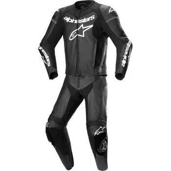Moto kombinéza Dvoudílná kombinéza GP FORCE LURV, ALPINESTARS (černá/bílá) 2025 50