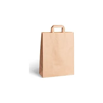 Papírová taška hnědá 320x140x420mm