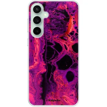 Pouzdro na mobilní telefon Odolné silikonové pouzdro iSaprio - Abstract Dark 01 - Samsung Galaxy S23 FE