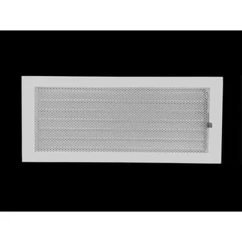 Větrací mřížka LAgrid s.r.o. Větrací mřížka Klasik 40x21 bílá s žaluzií