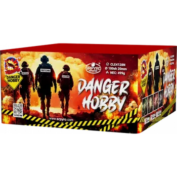 Zábavní pyrotechnika Kompaktní ohňostroj Danger Hobby 100ran,20mm
