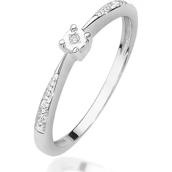 Hodinky Prsten Bonore - Bílé Zlato 585 - Diamant 0-0086 Ct 107838