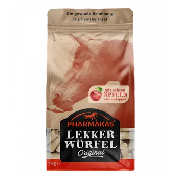 Pro koně Pamlsky jablečné Pharmakas® 1 kg