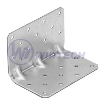 Tesařské kování Úhelník s prol. KPK 4, 65x65x100x2,5 ZB, 1 ks TKAE065100B