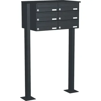 Poštovní schránka Max Knobloch Sestava 6 poštovní schránek KNOBLOCH FS244H Barva: Antracit