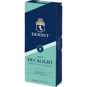 Dersut Caffe Kávové kapsle Dersut DECALIGHT bezkofeinové a odlehčené do Nespresso 10 ks