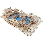 Woodcraft Dřevěné 3D puzzle Zahrady Suzhou