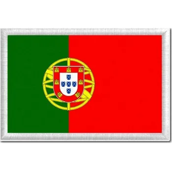 Vlajka Pelisport Portugalská vlajka tištěná nášivka 6 x 4 cm
