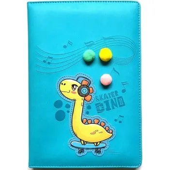 Set školních potřeb Notatnik dziecięcy A5/64K gładki TW Dinozaur