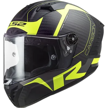 Helma na motorku Závodní helma LS2 FF805 THUNDER C RACING1 Matt H-V Yellow - XS