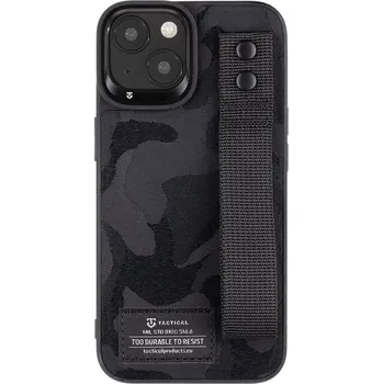 Telefonní příslušenství Tactical Camo Troop Drag Strap Kryt pro Apple iPhone 14 Black Chraň svůj telefon, aniž bys obětoval styl. Tactical Camo Troop umí obojí.