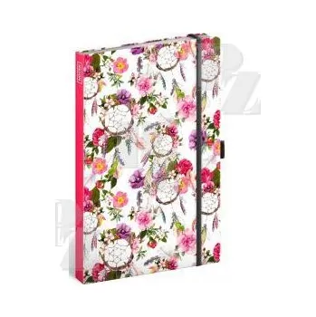 Blok Záznamní kniha notes 13 × 21 cm linkovaný lapač, Presco Group