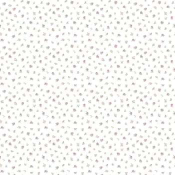 Tapeta Parato Bílá vliesová květinová tapeta na zeď, 12338, Fiori Country, Parato, velikost 10,05 x 0,53 m