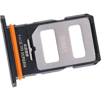 Náhradní kryt pro mobilní telefon Xiaomi Redmi Note 13 PRO+ 5G držák SIM karty černý