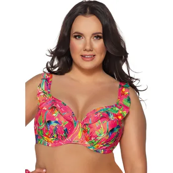 Dámské plavky PLAVKOVÁ PODPRSENKA SK 192 RASPBERRY CHARM MAXI MALINOVÉ KOUZLO 105E