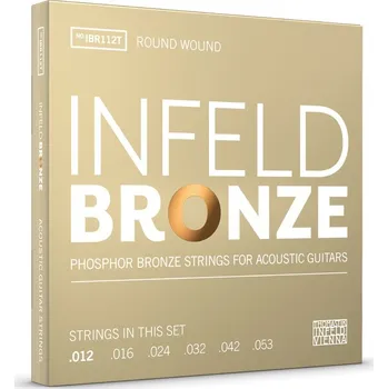 Struna pro kytaru a smyčcový nástroj Thomastik INFELD BRONZE IBR112T - Struny na akustickou kytaru - sada