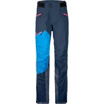Pánské kalhoty Dámské Kalhoty Ortovox W's Westalpen 3L Pants Barva: Blue Lake, Velikost: L