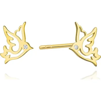 Hodinky Náušnice Bonore - Zlato 585 - Diamant 0-0145 ct 128615