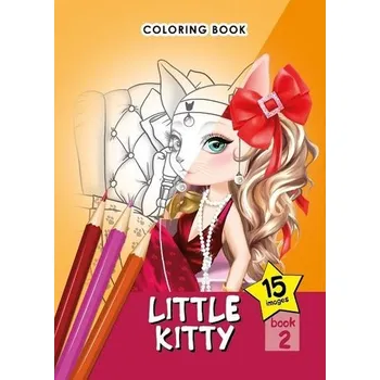 Set školních potřeb Kolorowanka A5 15 obrazków Małe kotki 2