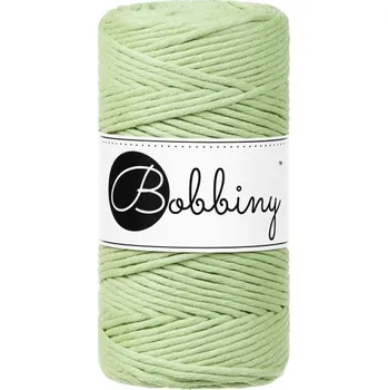 Příze Bobbiny bavlněná šňůra na macramé REGULAR Matcha