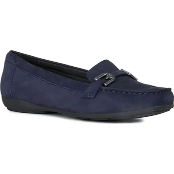 Dámské mokasíny GEOX Kožené mokasíny Annytah nám.modrá 39