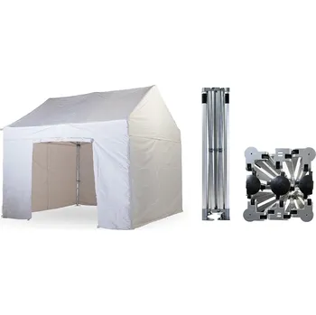 Zahradní stan Nůžkový párty stan 3x4,5 m TENTino BH GABLED Barva opláštění: 11A - ČERNÁ