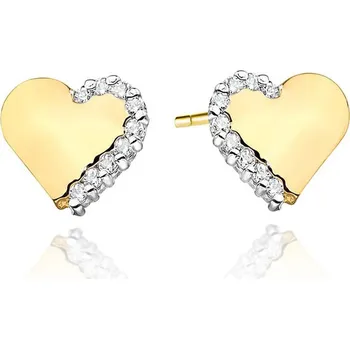 Hodinky Náušnice Bonore - Zlato 585 - Diamant 128692