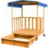 Pískoviště Marimex MA87481 dřevěné/modré
