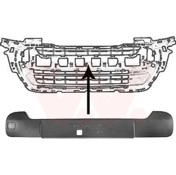 Lišta karosérie Ozdobná / ochranná lišta, nárazník VAN WEZEL 4014580