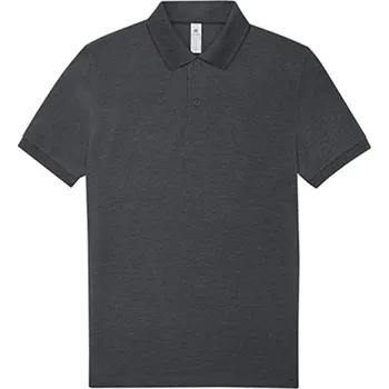 Pánské tričko B&amp;C Unisex polo triko PU426 Heather Tarmac M