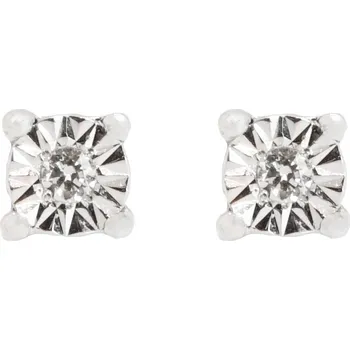 Náušnice Náušnice z bílého zlata s diamanty 52575