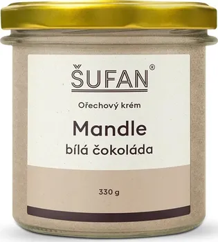 Šufan Mandlové máslo 330 g bílá čokoláda