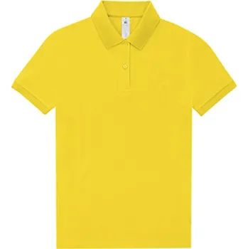 Dámské tričko B&C Dámské polo triko PW463 Mellow Yellow XS