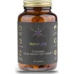 NaturLabs Vápník chelátový a vitamín D3 + K2 90 kapslí