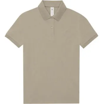 Dámské tričko B&amp;C Dámské polo triko PW461 Mastic L