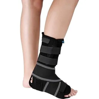 Panop ortéza hlezna s dlahami PAN 8.03 - XS—Ortéza k fixaci hlezna se třemi dlahami a fixačním páskem