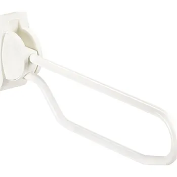 Madlo do koupelny Sklopné madlo k WC Lindo Velikost: 60 cm bílá