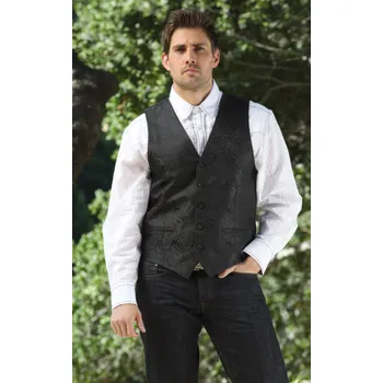 Pánská westernová vesta Lincoln S