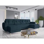 Rohová rozkládací sedačka ve tvaru U Kukle U S, Potah: Poso 05 MIRJAN 5903211253669