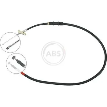 Lanko parkovací brzdy Tažné lanko, parkovací brzda A.B.S. K15408
