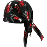 Kuchařský šátek na hlavu TOMA - čertík T-1502