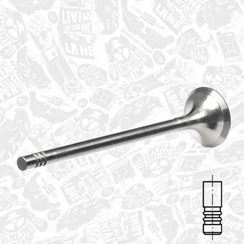 Motor automobilu Výfukový ventil ET ENGINETEAM VE0072