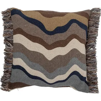 Povlečení Bloomingville Polštář FATEMA 50x50cm hnědý vč. výplně