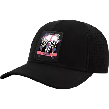 Čepice Crazy Idea kšiltovka CAP BRO A1 BLACK (Sportovní čepice s prohnutým kšiltem)