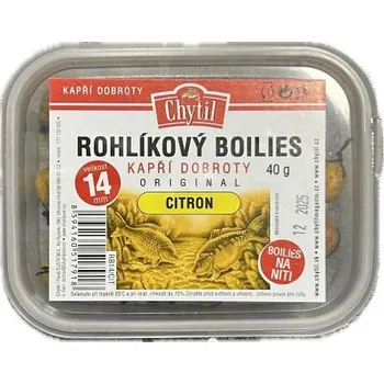 CHYTIL rohlíkové boilies 14mm, 32g Citron