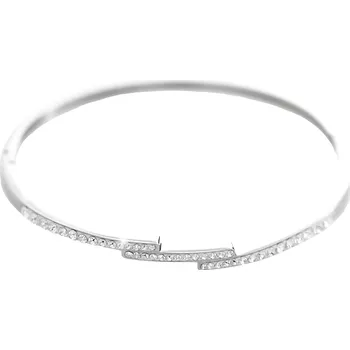 Náramek JSB bijoux s.r.o. Ocelový náramek postup s krystaly Swarovski Crystal